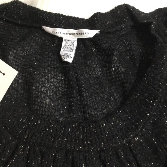 Diane von Furstenberg black sweater - Picture 8 of 15